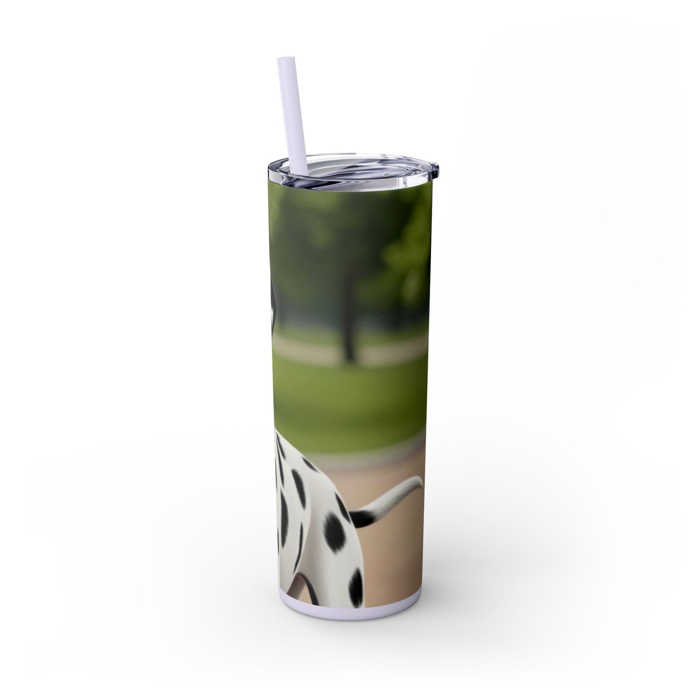 Skinny Tumbler with Straw – 20 oz Stainless Steel Cup