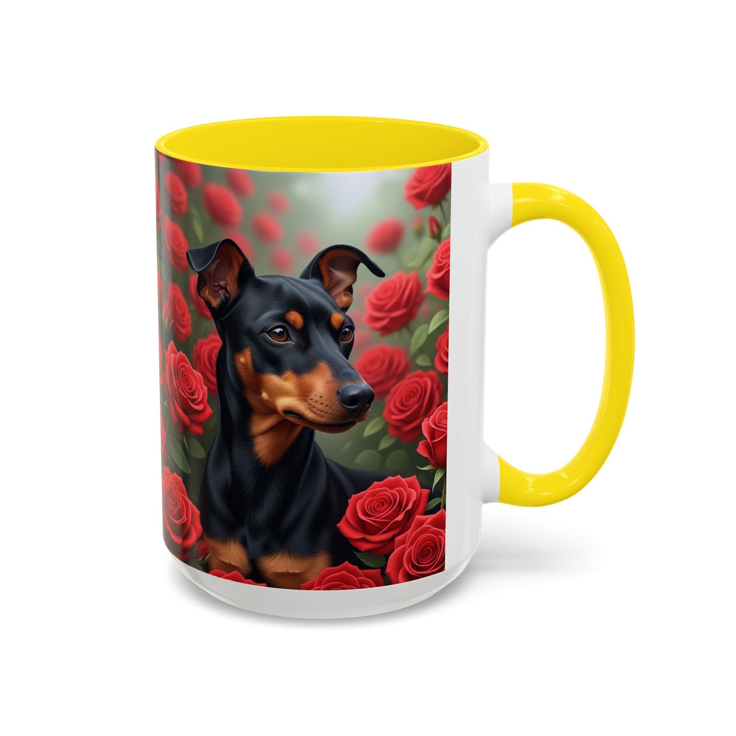 Taza de café con diseño de Manchester Terrier: el regalo perfecto para los amantes de los perros.