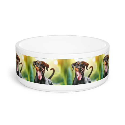 Doberman Pet Bowl