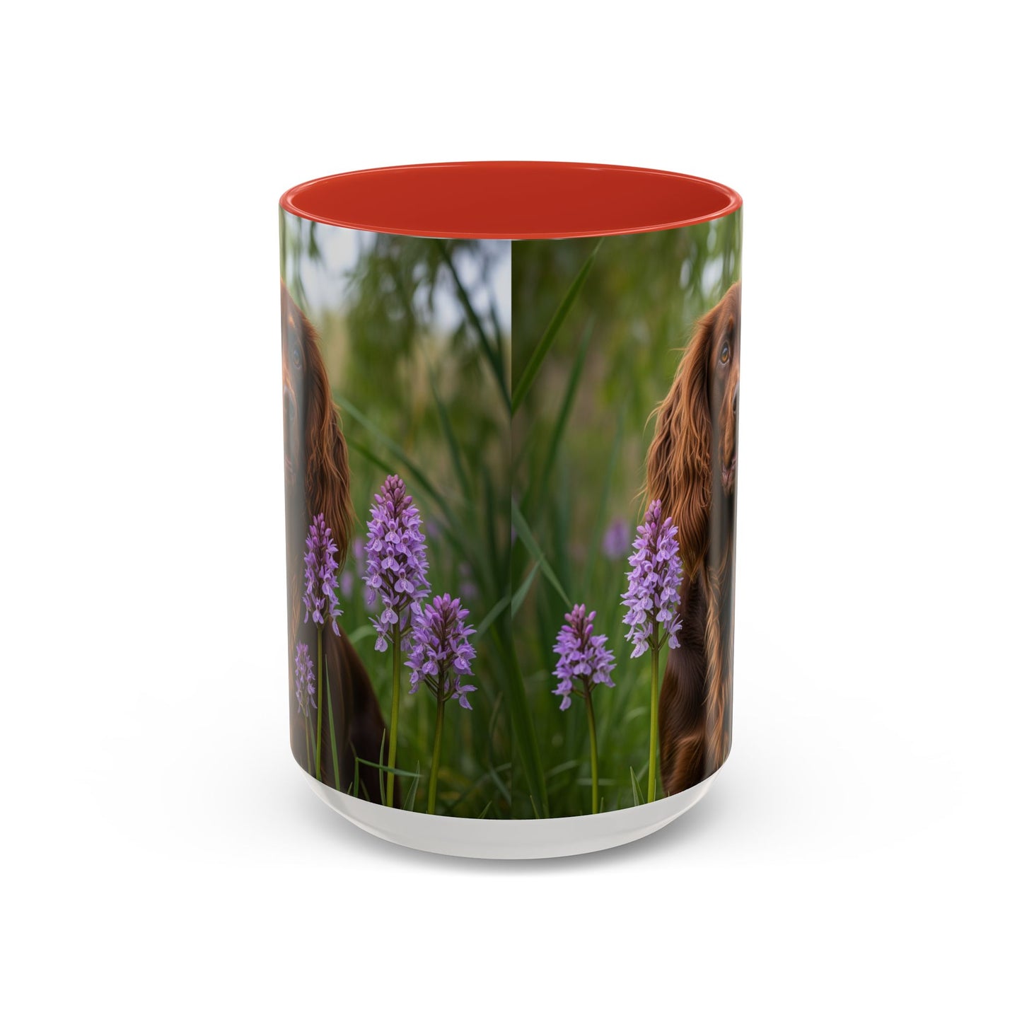 Mug à café à motif épagneul Pont-Audemer - Cadeau idéal pour les amoureux des chiens