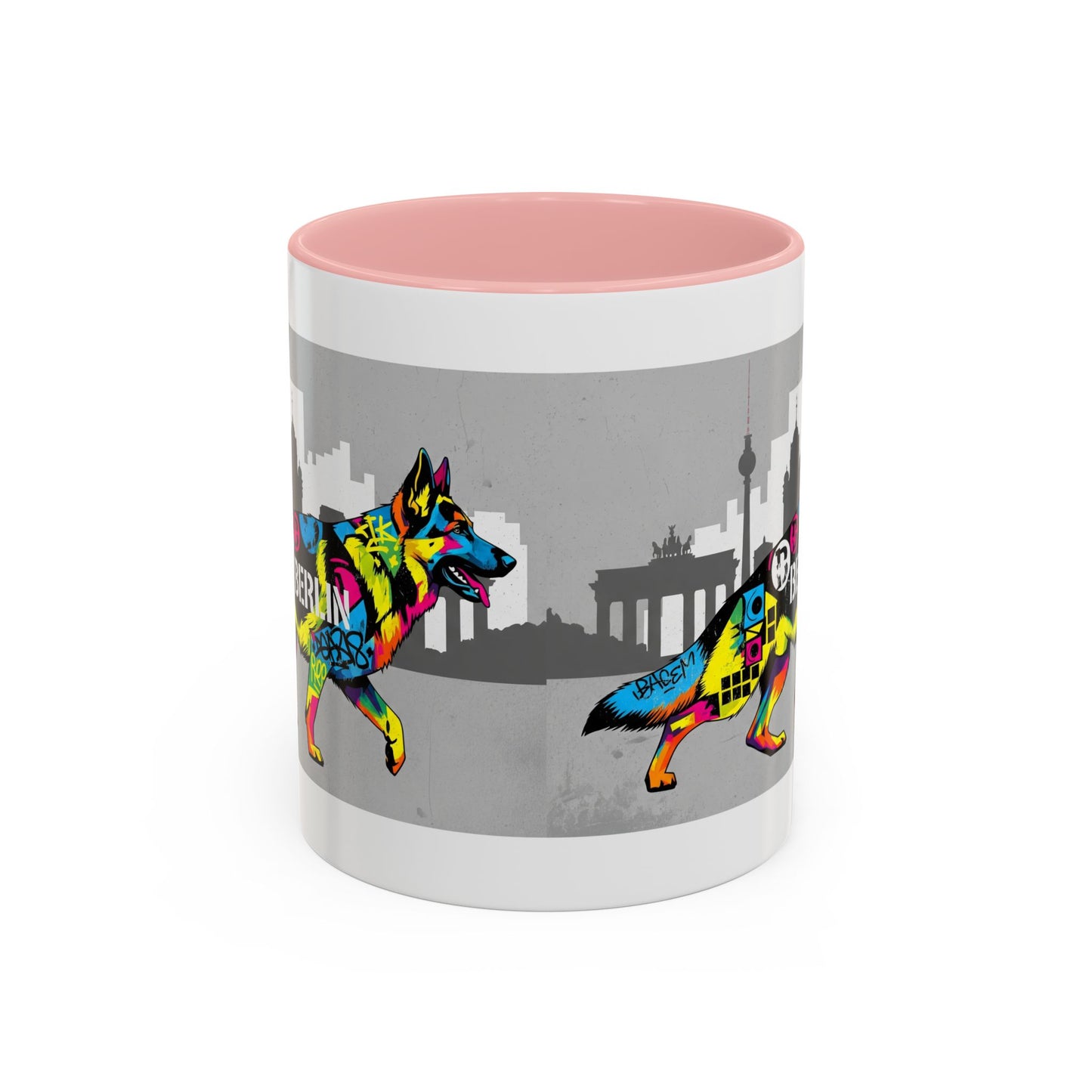 German Shepherd Accent Coffee Mug - Perfect Gift for Dog Lovers