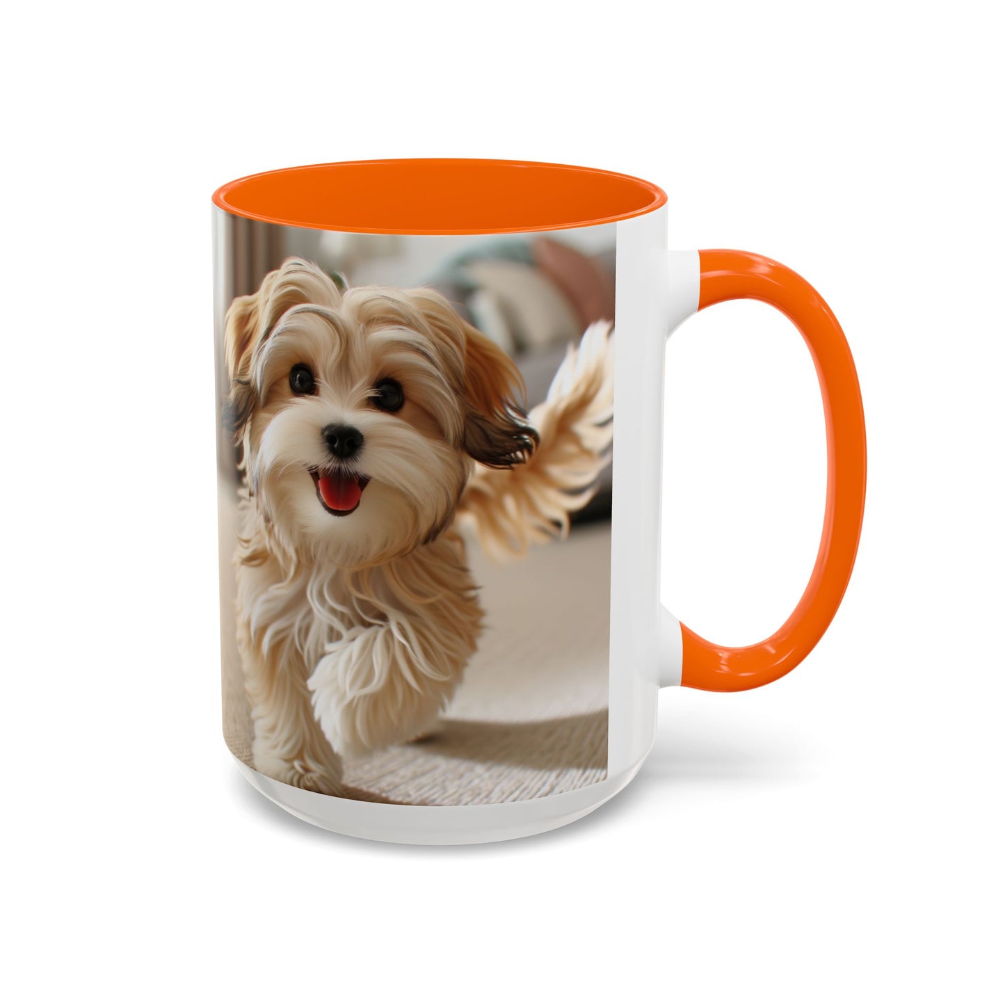 Mug à café Morkie Accent - Cadeau idéal pour les amoureux des chiens