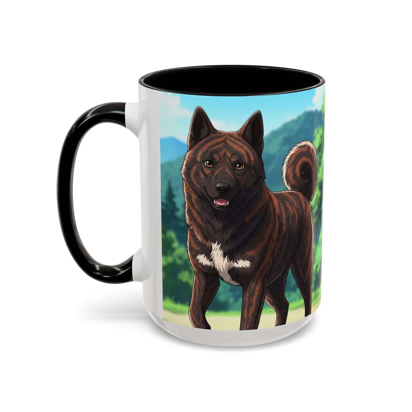 Mug à café Kai Ken Accent - Le cadeau idéal pour les amoureux des chiens