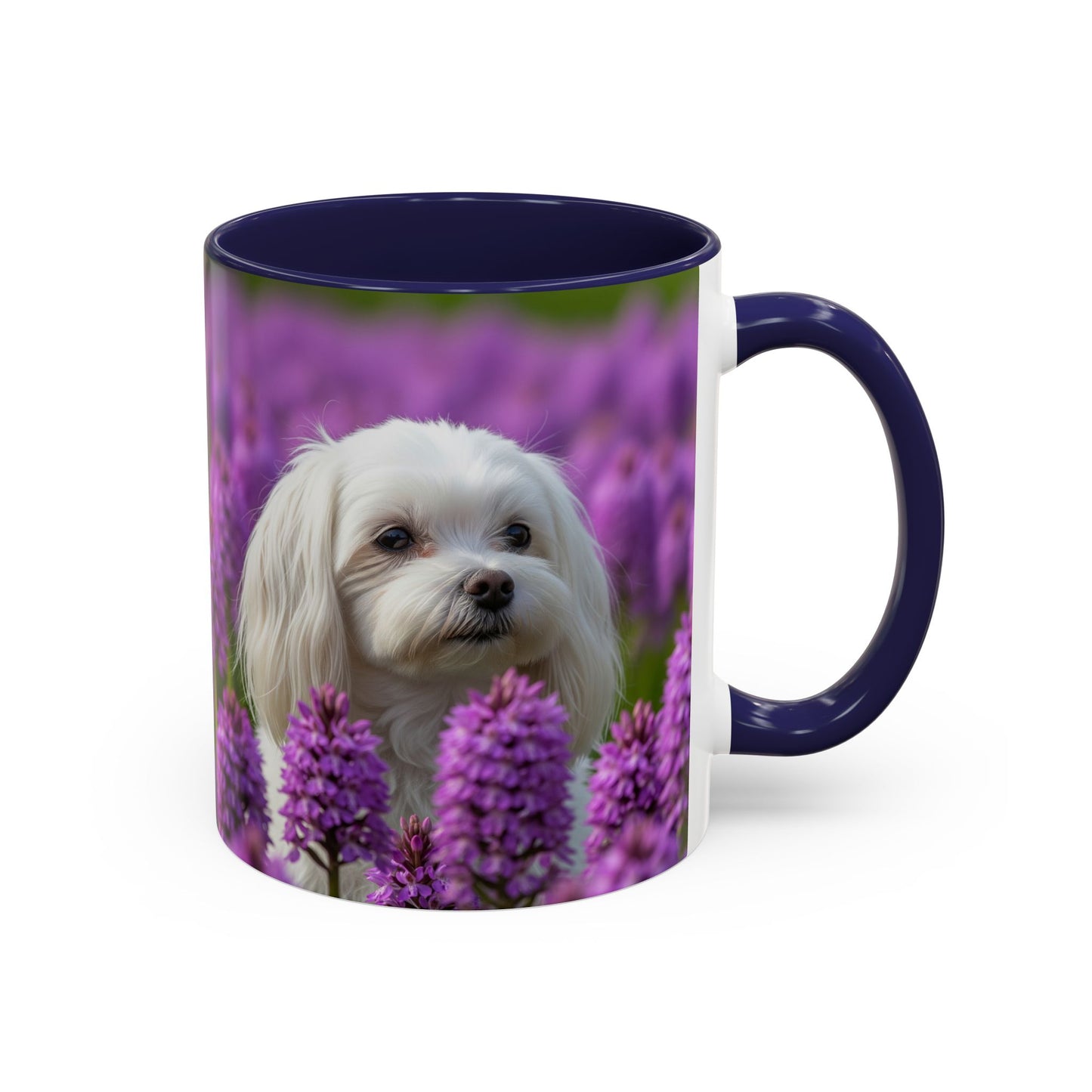 Mug à café à motif maltais - Cadeau idéal pour les amoureux des chiens