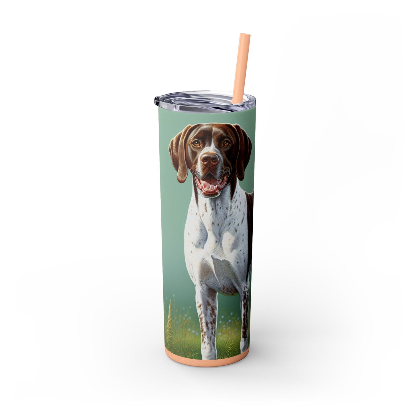Pointer Skinny Tumbler with Straw, 20oz