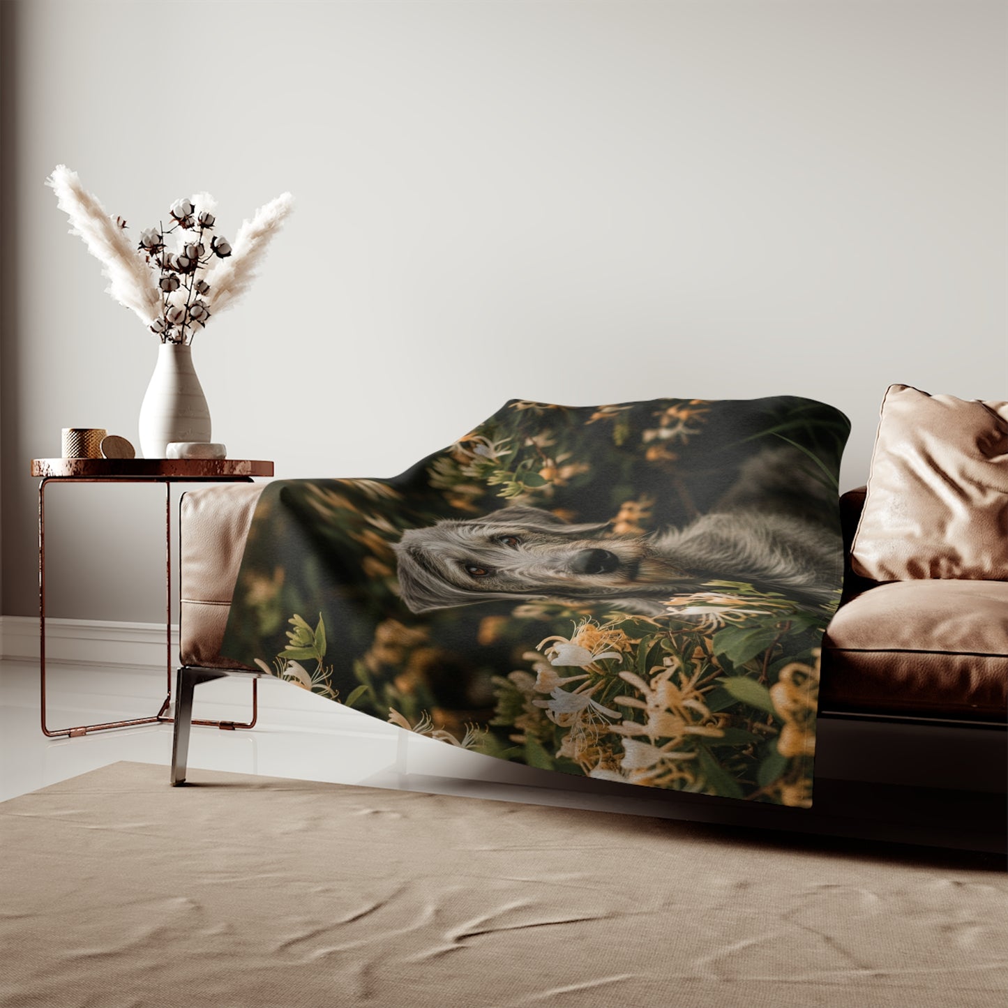 Otterhound Sweatshirt Blanket