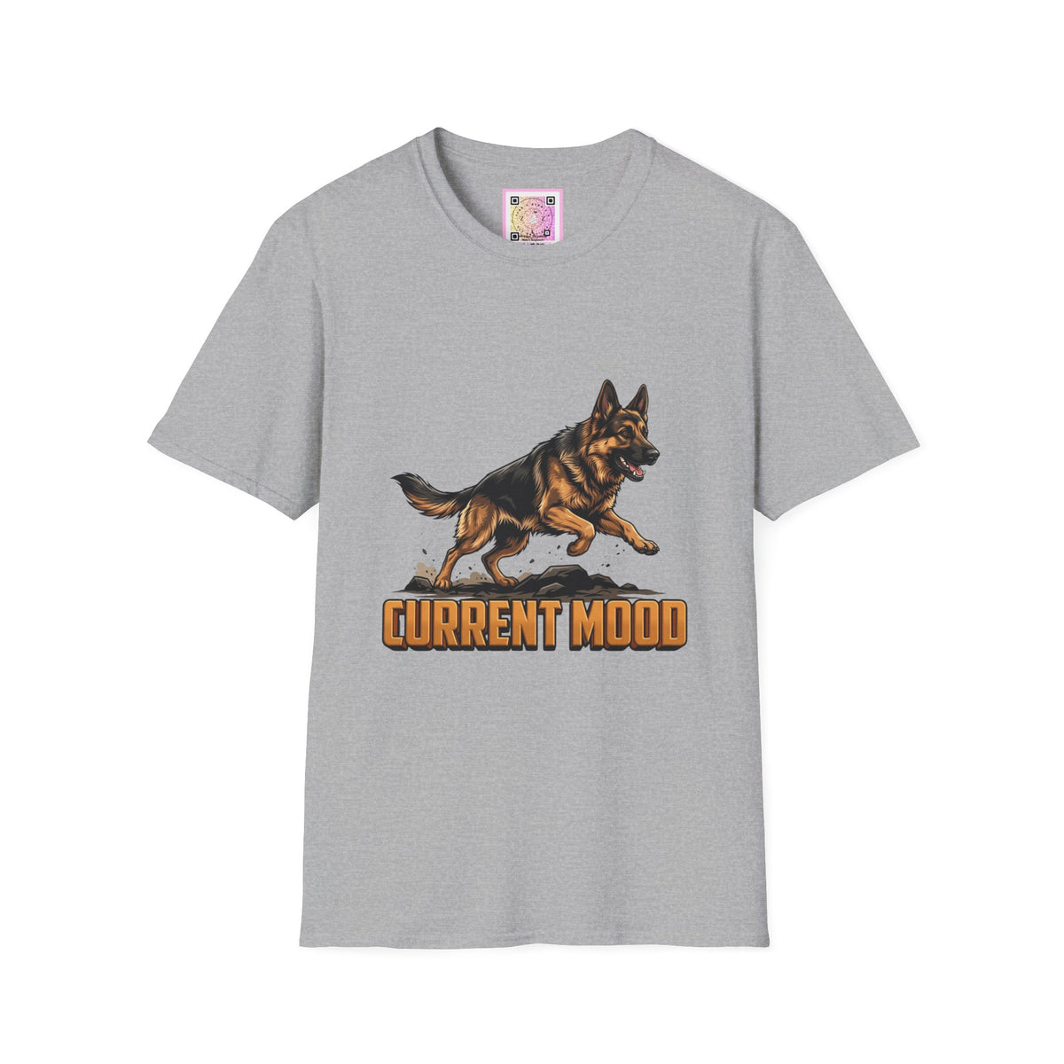 German Shepherd Current Mood Tee Shirt