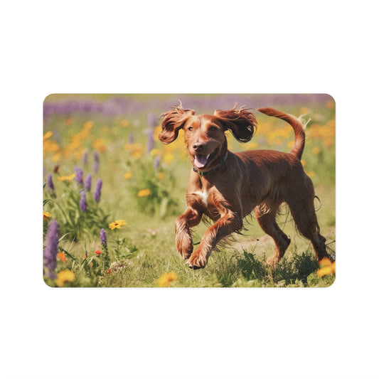 Pet Food Mat (12x18) - Hungarian Wirehaired Vizsla