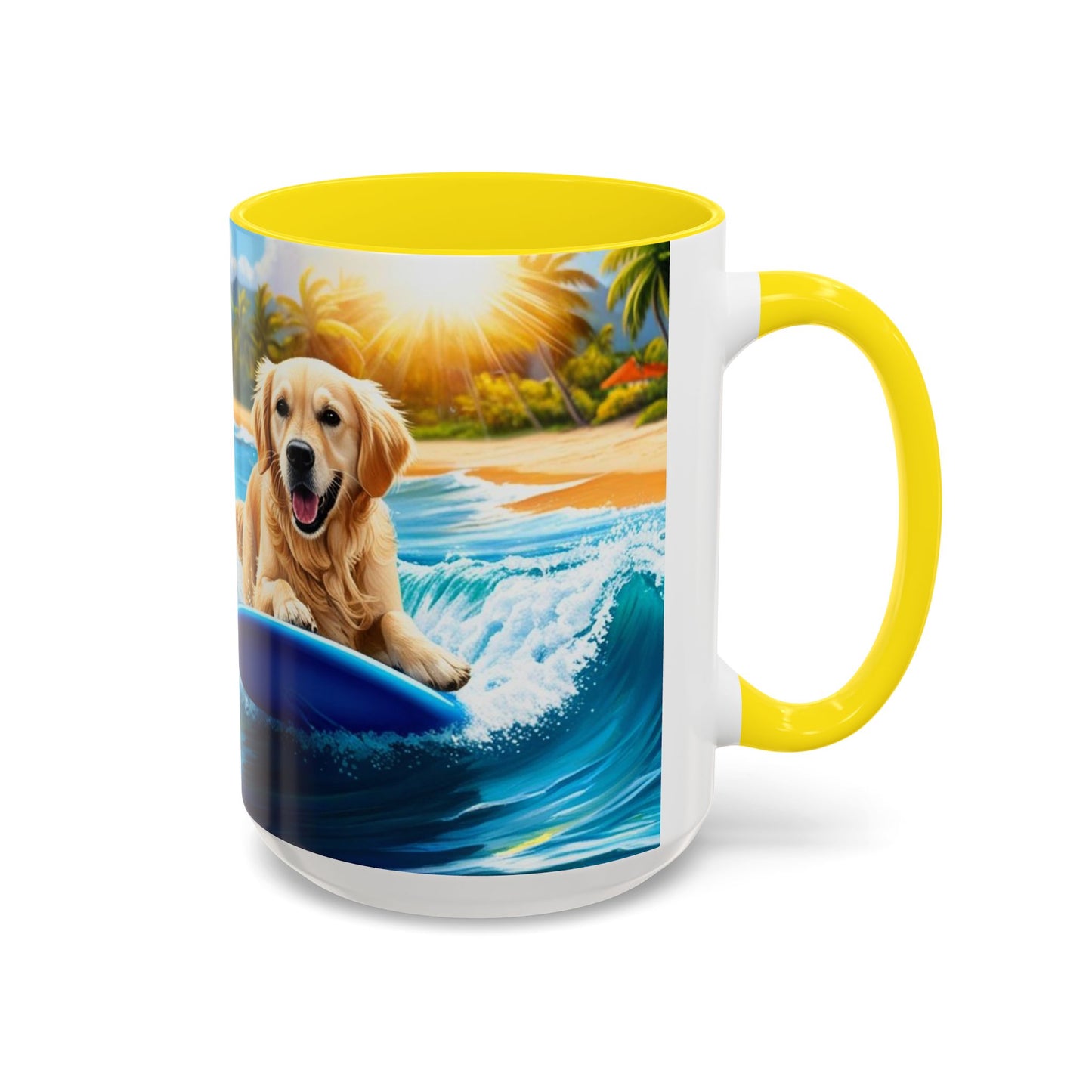 Taza de café con detalles de Surf Dogs: el regalo perfecto para los amantes de los perros