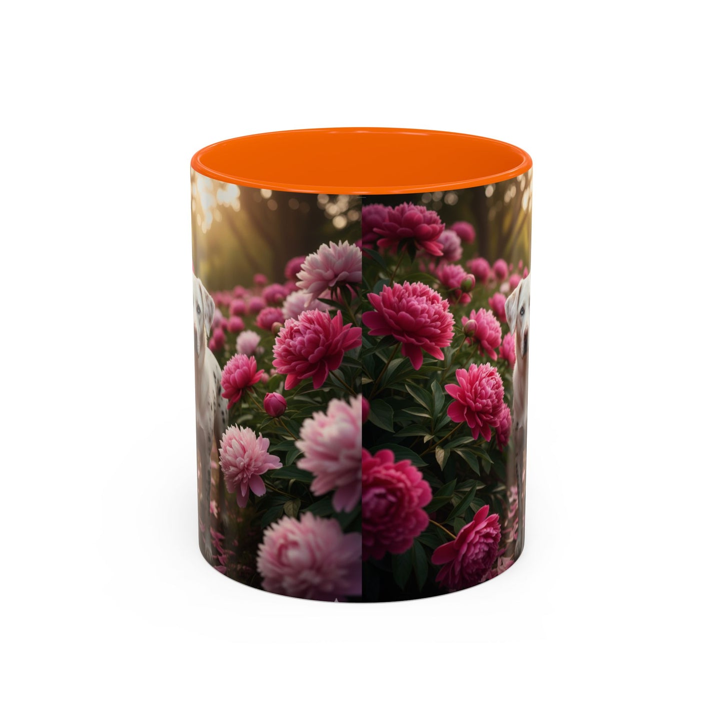 Catahoula Leopard Dog Accent Mug – Ceramic Coffee Cup