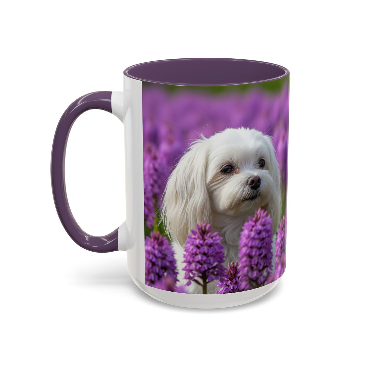 Mug à café à motif maltais - Cadeau idéal pour les amoureux des chiens