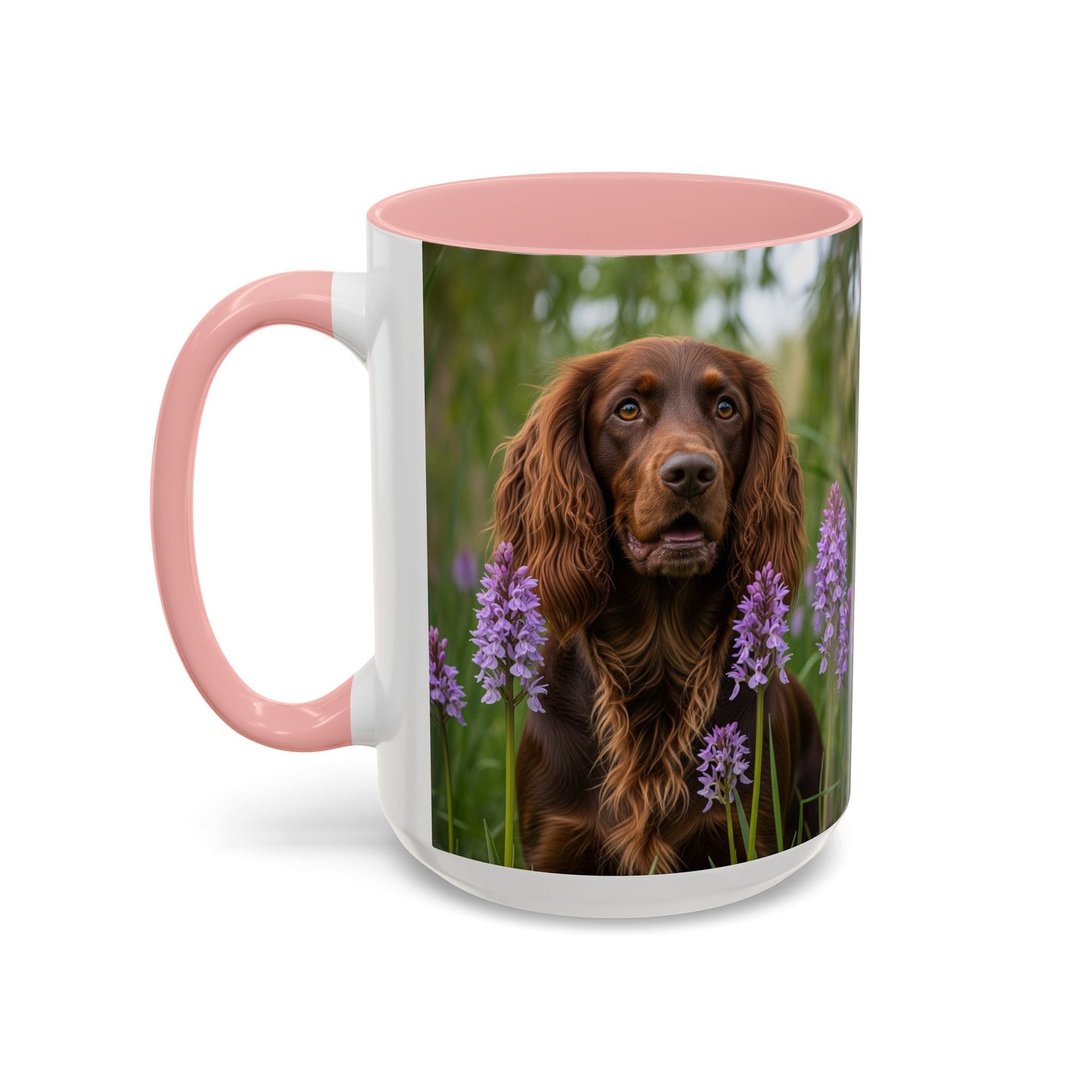 Mug à café à motif épagneul Pont-Audemer - Cadeau idéal pour les amoureux des chiens