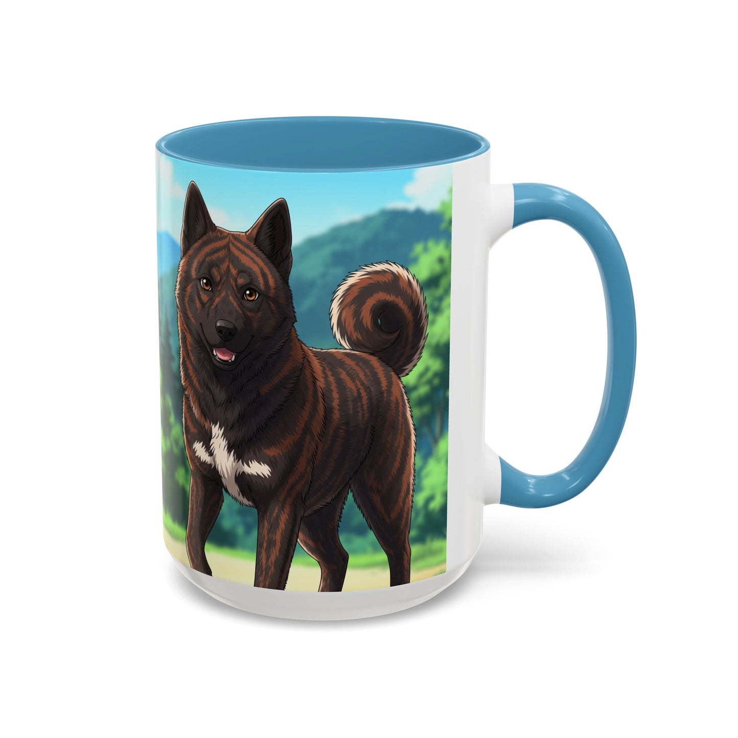 Mug à café Kai Ken Accent - Le cadeau idéal pour les amoureux des chiens