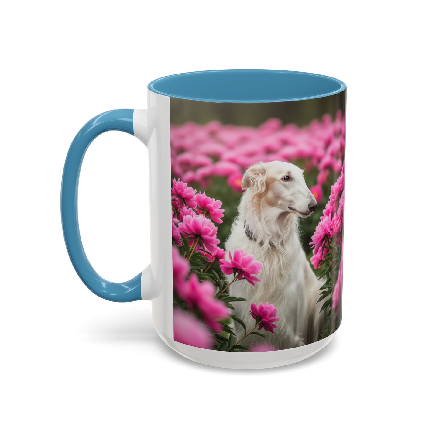 Borzoi Accent Coffee Mug - Perfect Gift for Dog Lovers