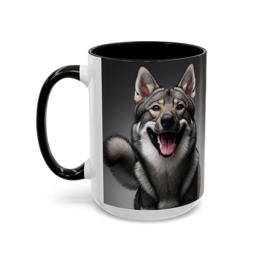 Czechoslovakian Vlcak Accent Coffee Mug - Perfect Gift for Dog Lovers