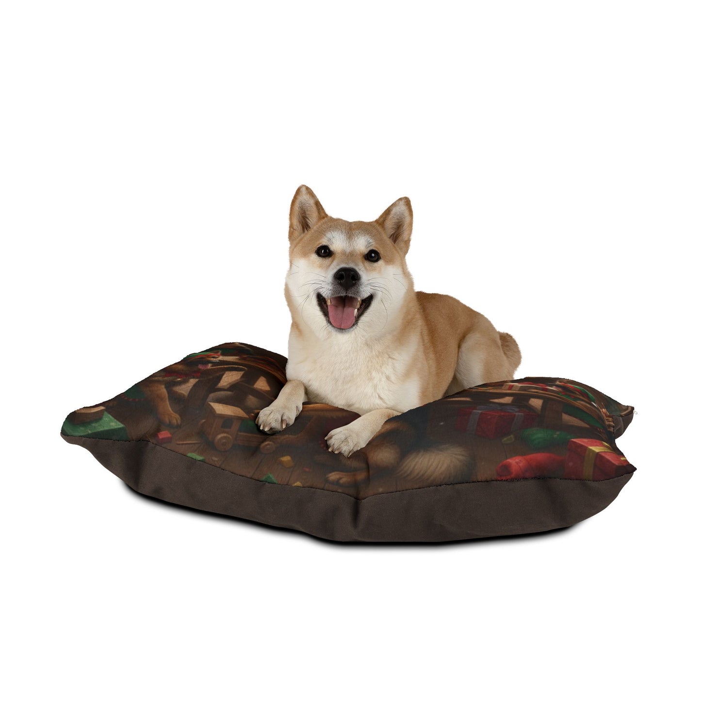 German Shepherd Holiday Workshop Pet Bed