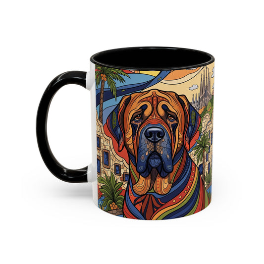 Spanish Mastiff Accent Coffee Mug - Perfect Gift for Dog Lovers