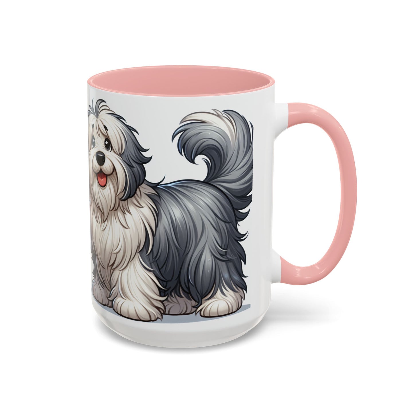 Mug à café à motif de bobtail - Cadeau idéal pour les amoureux des chiens