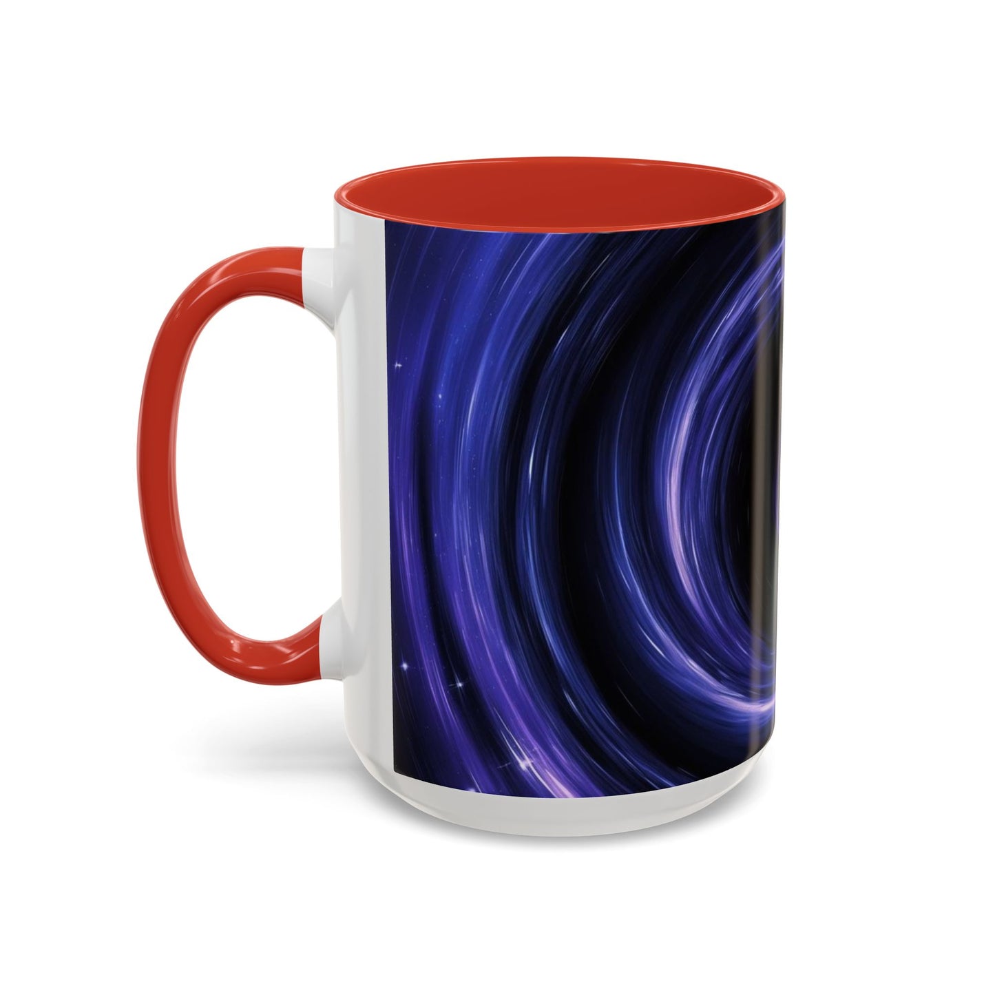 Optical Illusion Accent Mug – Ceramic Coffee Cup