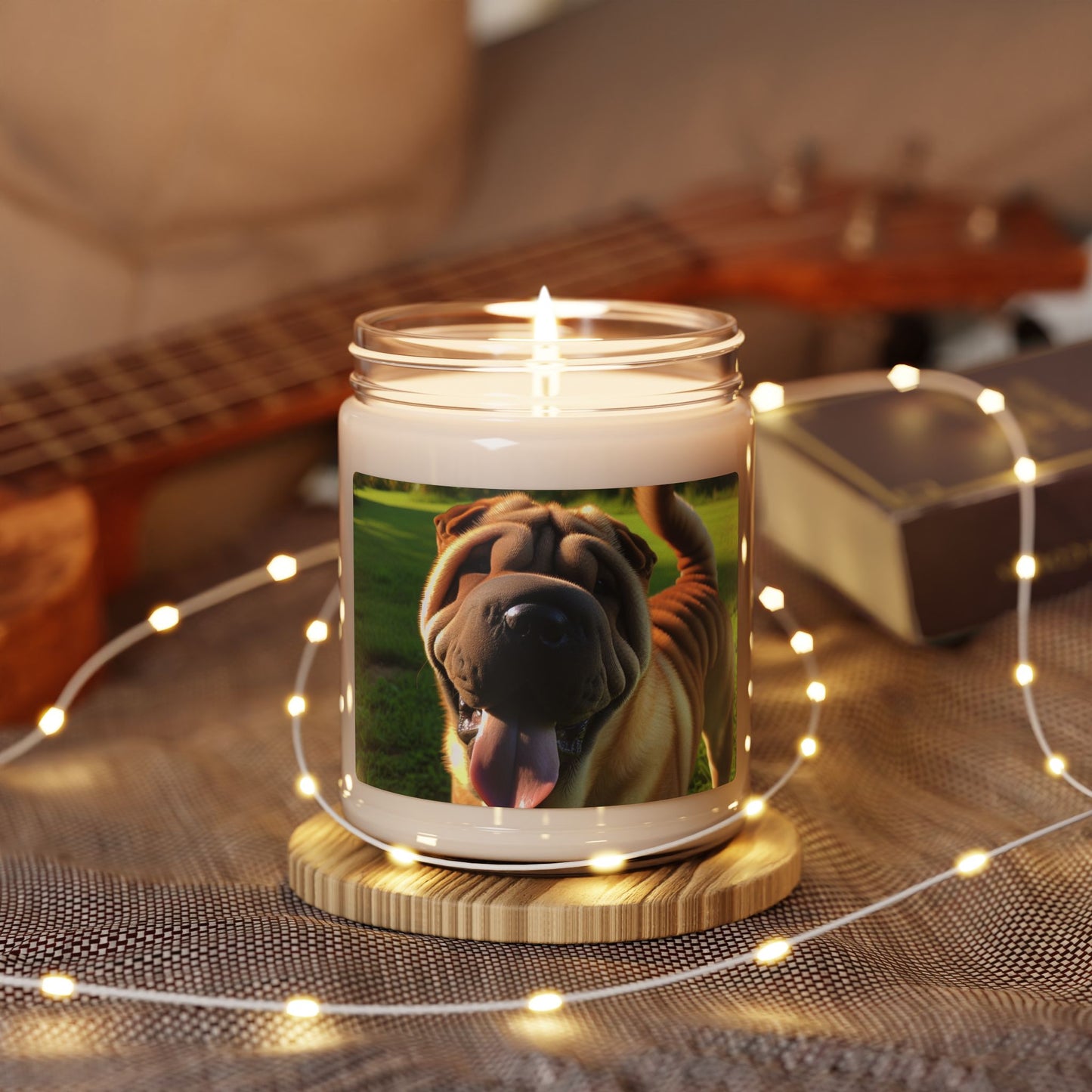 Shar Pei- Scented Soy Candle, 9oz