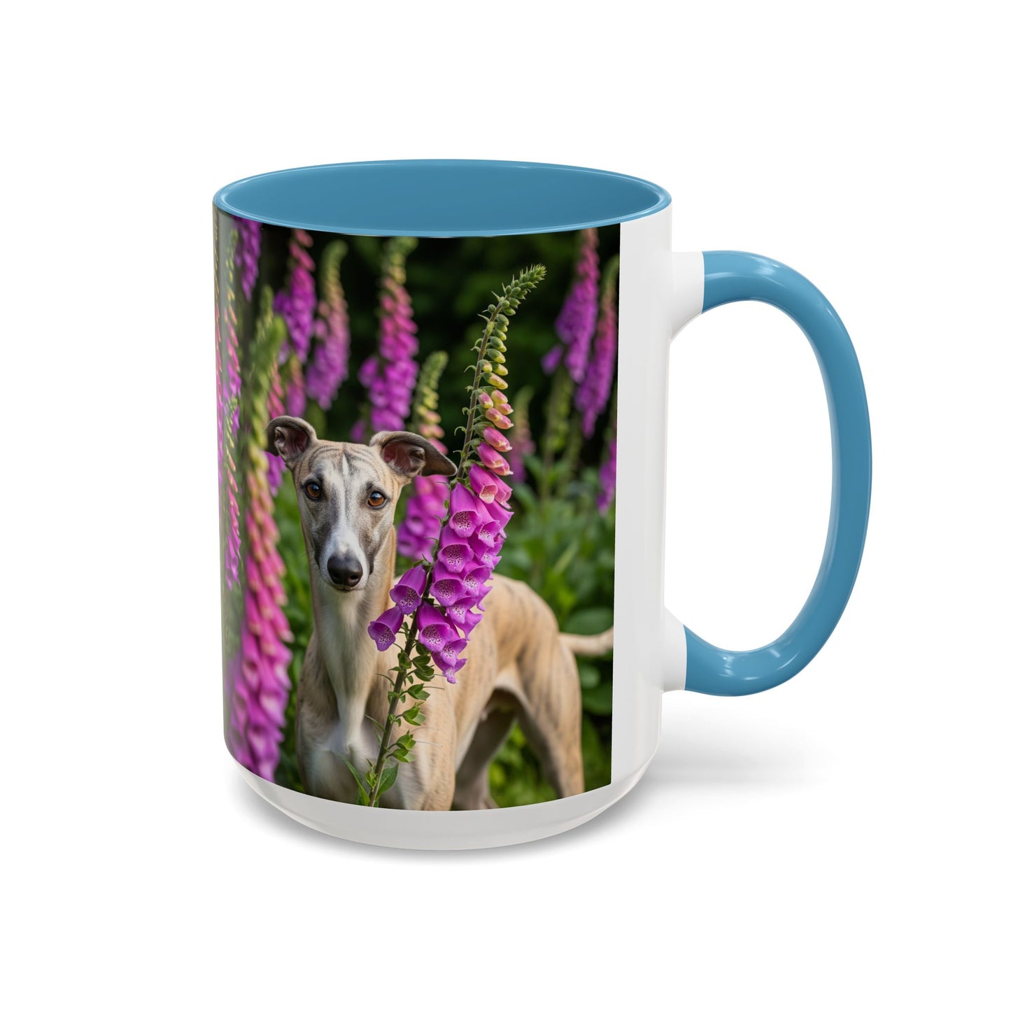 Whippet Accent Coffee Mug - Perfect Gift for Dog Lovers