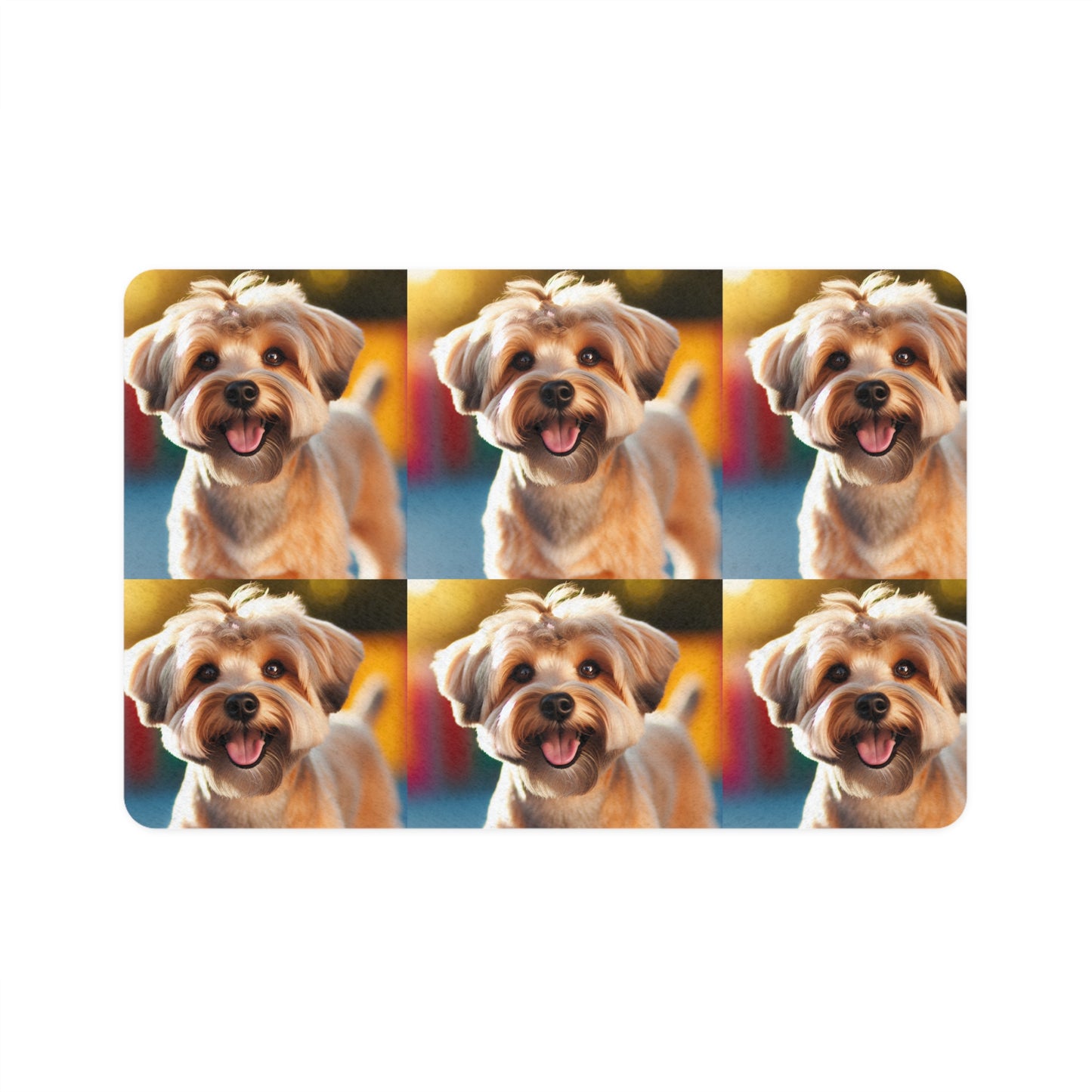 Pet Food Mat (12x18) - Dandie Dinmont Terrier