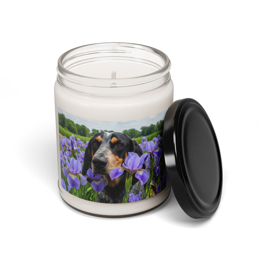 Bluetick Coonhound- Scented Soy Candle, 9oz