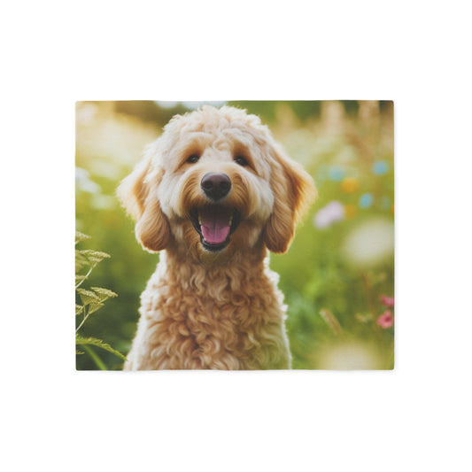 Labradoodle Sweatshirt Blanket