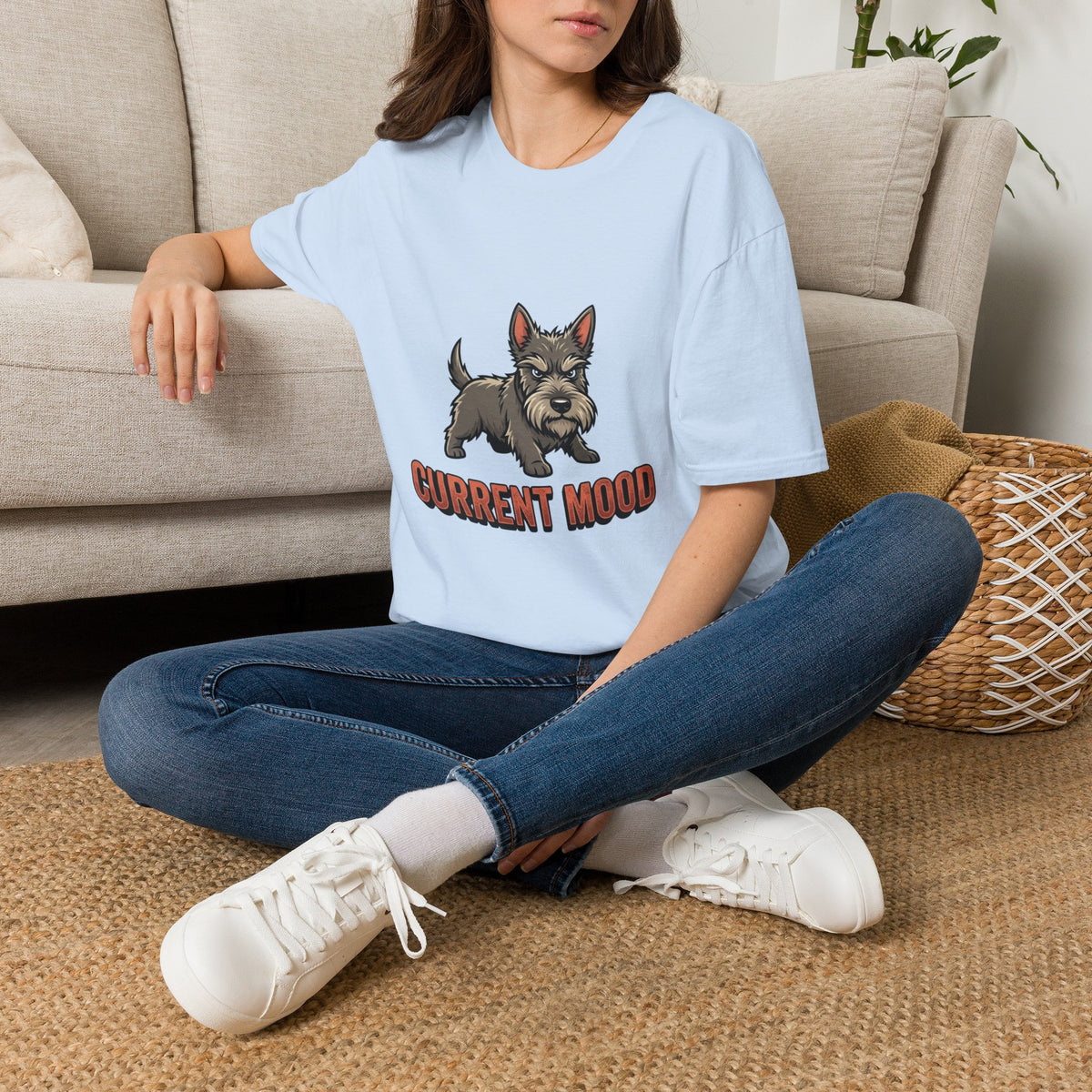 Scottish Terrier Current Mood Tee Shirt