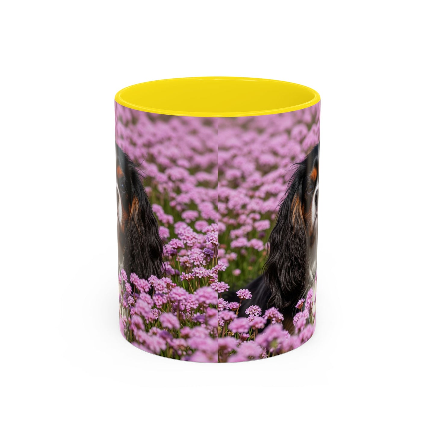 Taza de café con detalles de King Charles Spaniel: el regalo perfecto para los amantes de los perros.