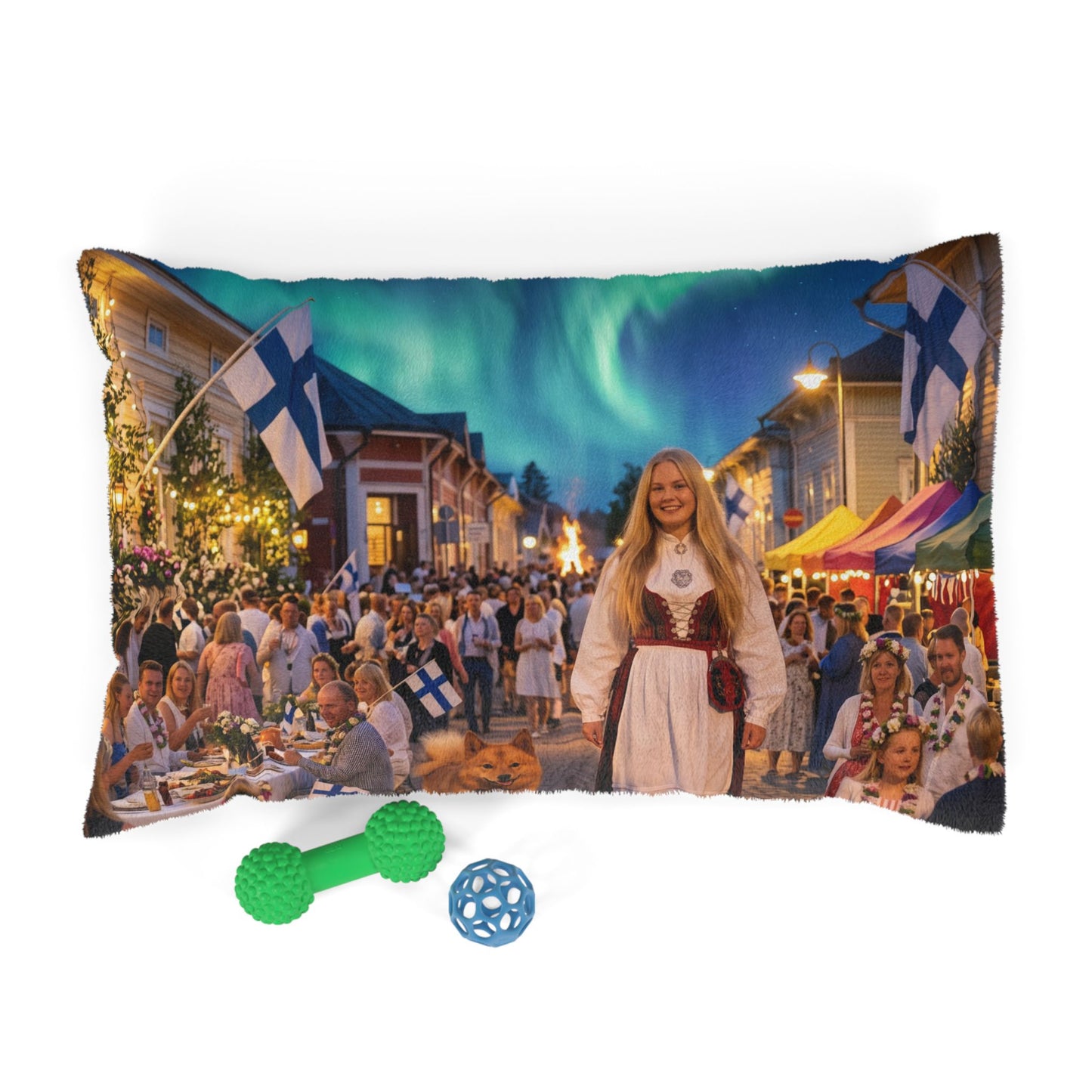 Finnish Spitz Pet Bed