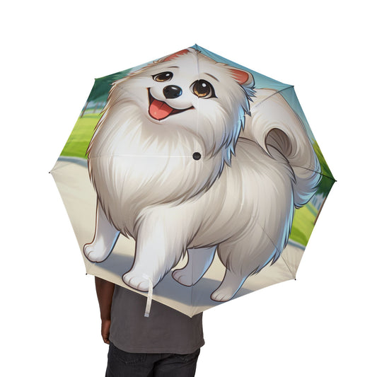 Indian Spitz Semi-Automatic Foldable Umbrella