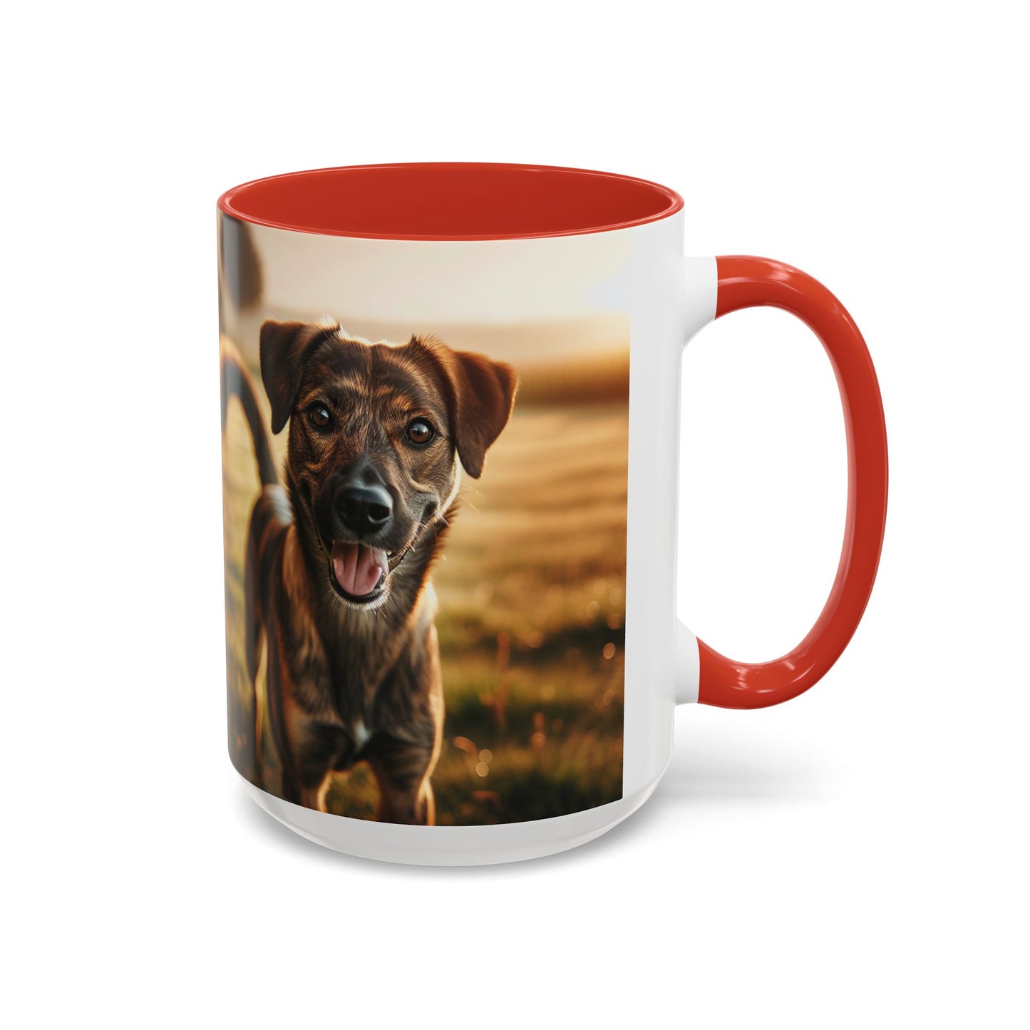 Mug à café Mountain Cur Accent - Cadeau idéal pour les amoureux des chiens