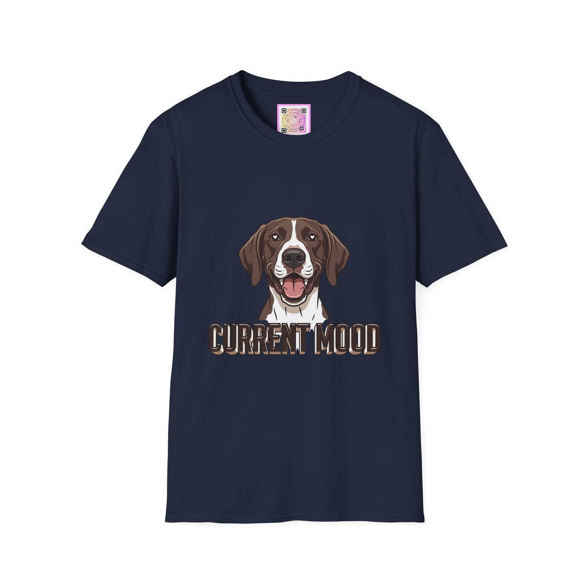 German Shorthaired Pointer Current Mood Tee Shirt