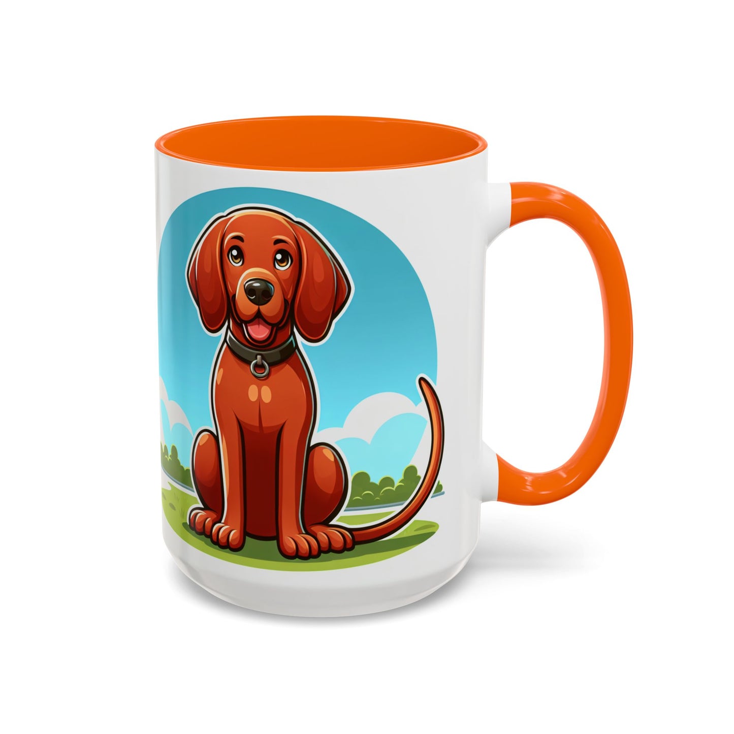 Mug à café Redbone Coonhound - Cadeau idéal pour les amoureux des chiens