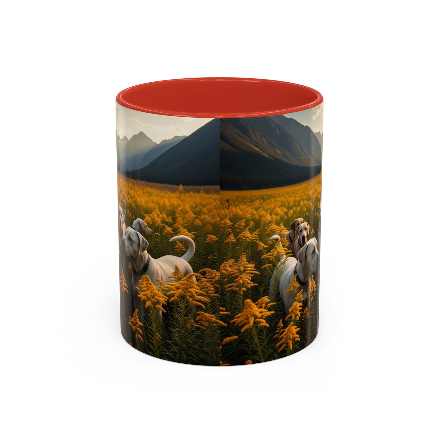 Taza de café con detalles de Mountain Cur: el regalo perfecto para los amantes de los perros