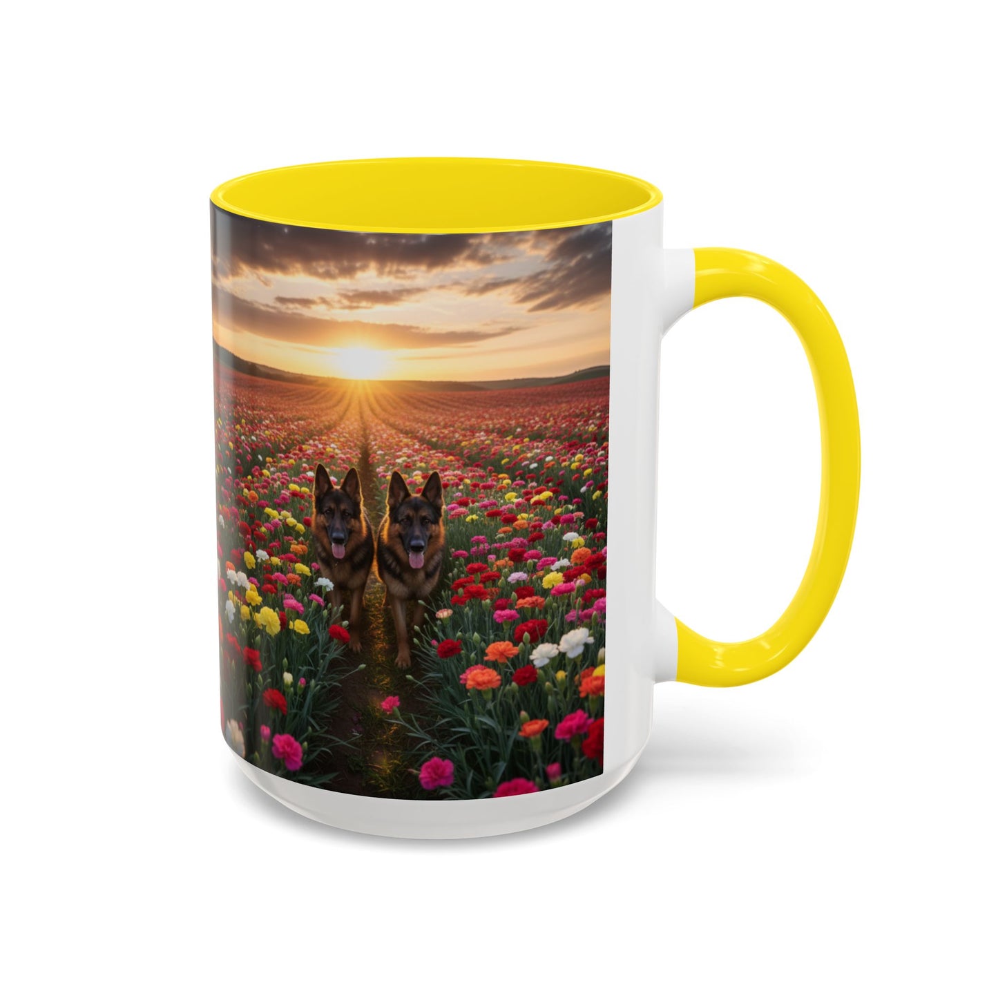Taza de café con detalles de pastor alemán: el regalo perfecto para los amantes de los perros