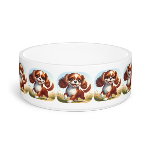 English Toy Spaniel Pet Bowl