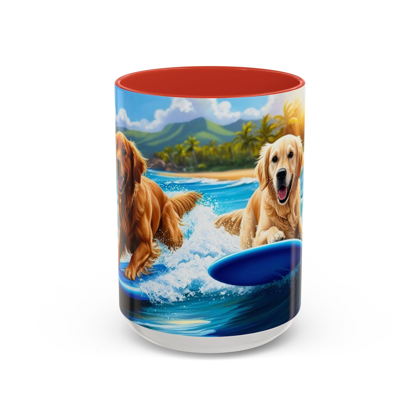 Taza de café con detalles de Surf Dogs: el regalo perfecto para los amantes de los perros