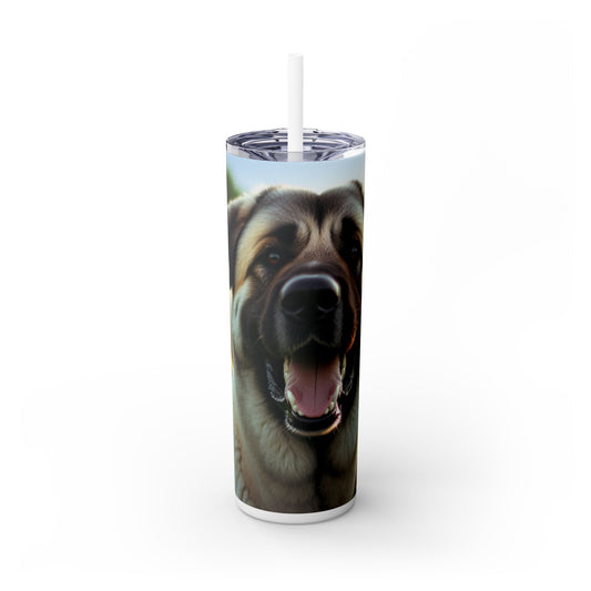 Kangal Shepherd Dog Tumbler with Straw, 20oz