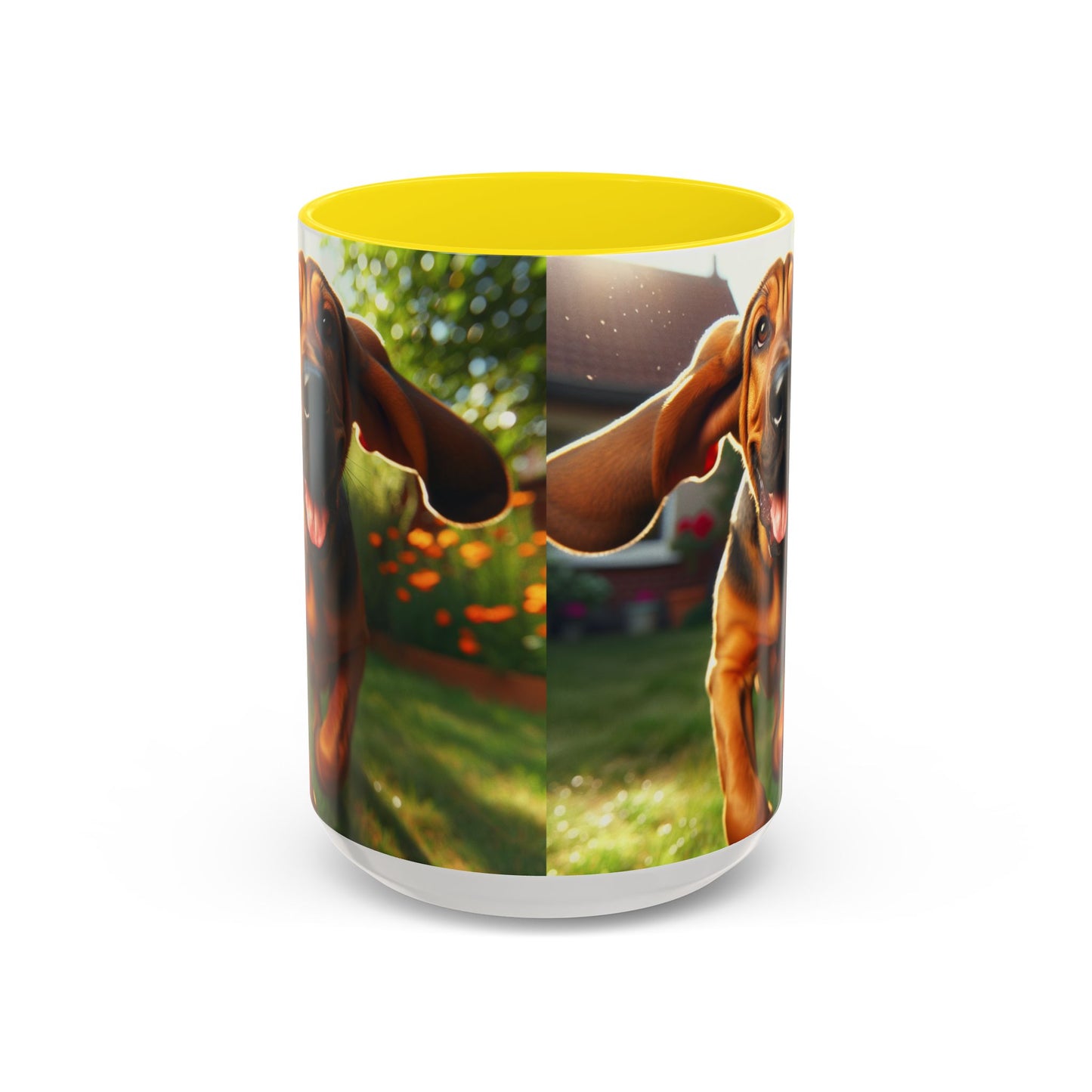 Bloodhound Accent Coffee Mug - Perfect Gift for Dog Lovers