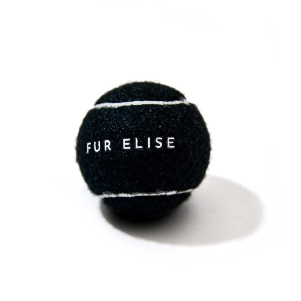 Pelota de tenis clásica - Noir