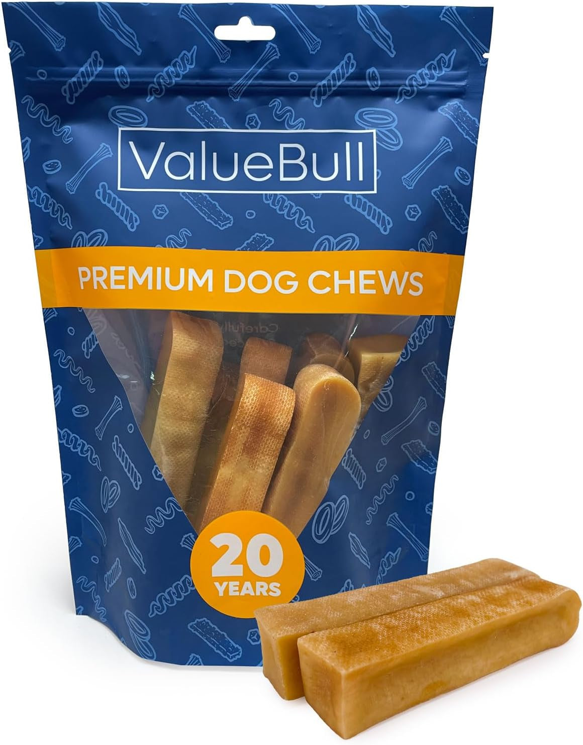 Masticables para perros con queso de yak del Himalaya de 2 libras