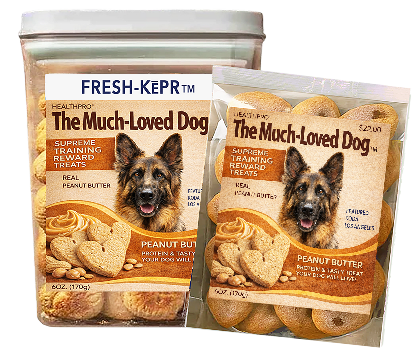 Lot de beurre de cacahuète Much Loved Dog™