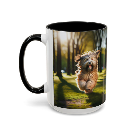 Polish Lowland Sheepdog Accent Coffee Mug - Perfect Gift for Dog Lovers