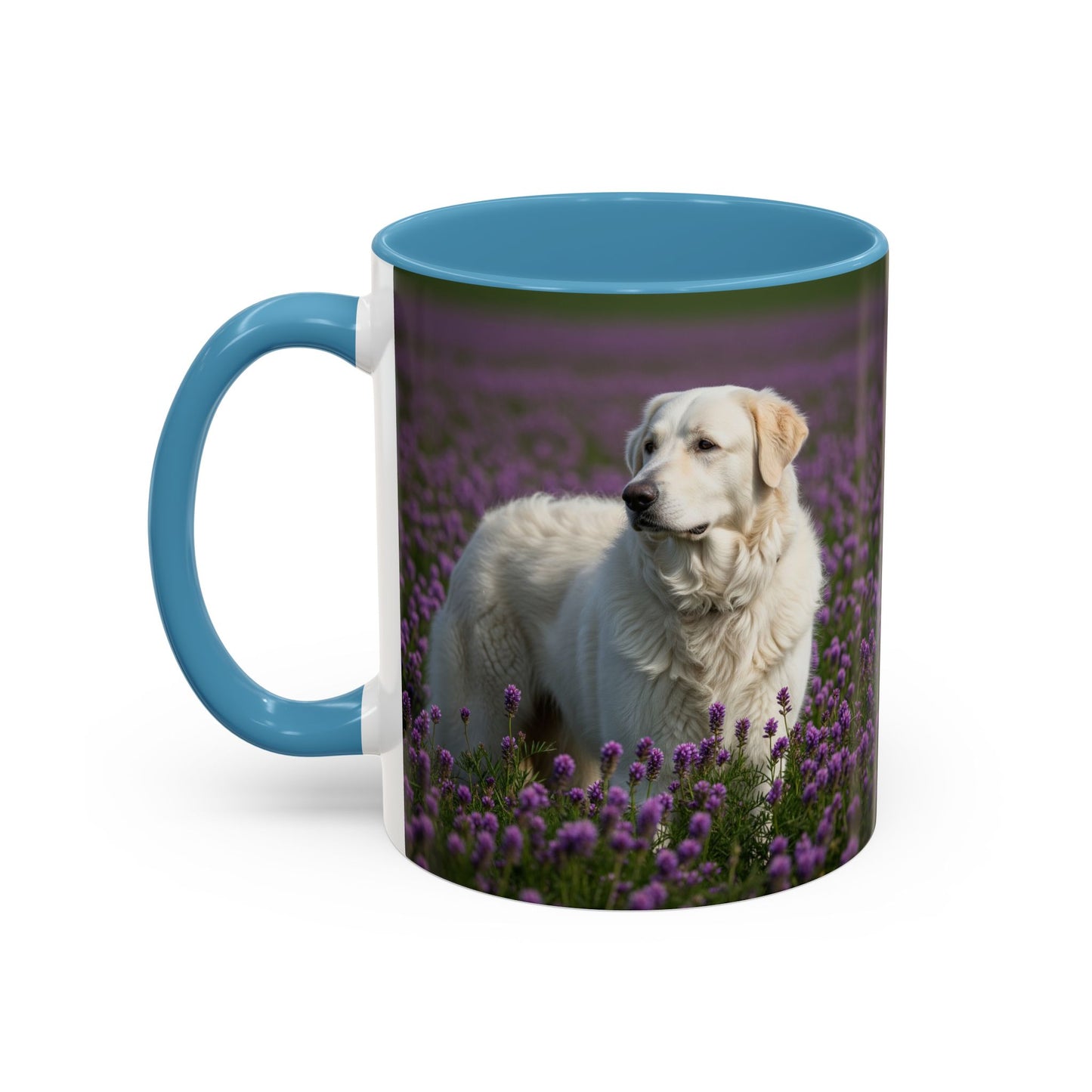 Taza de café con acento Kuvasz: regalo perfecto para los amantes de los perros