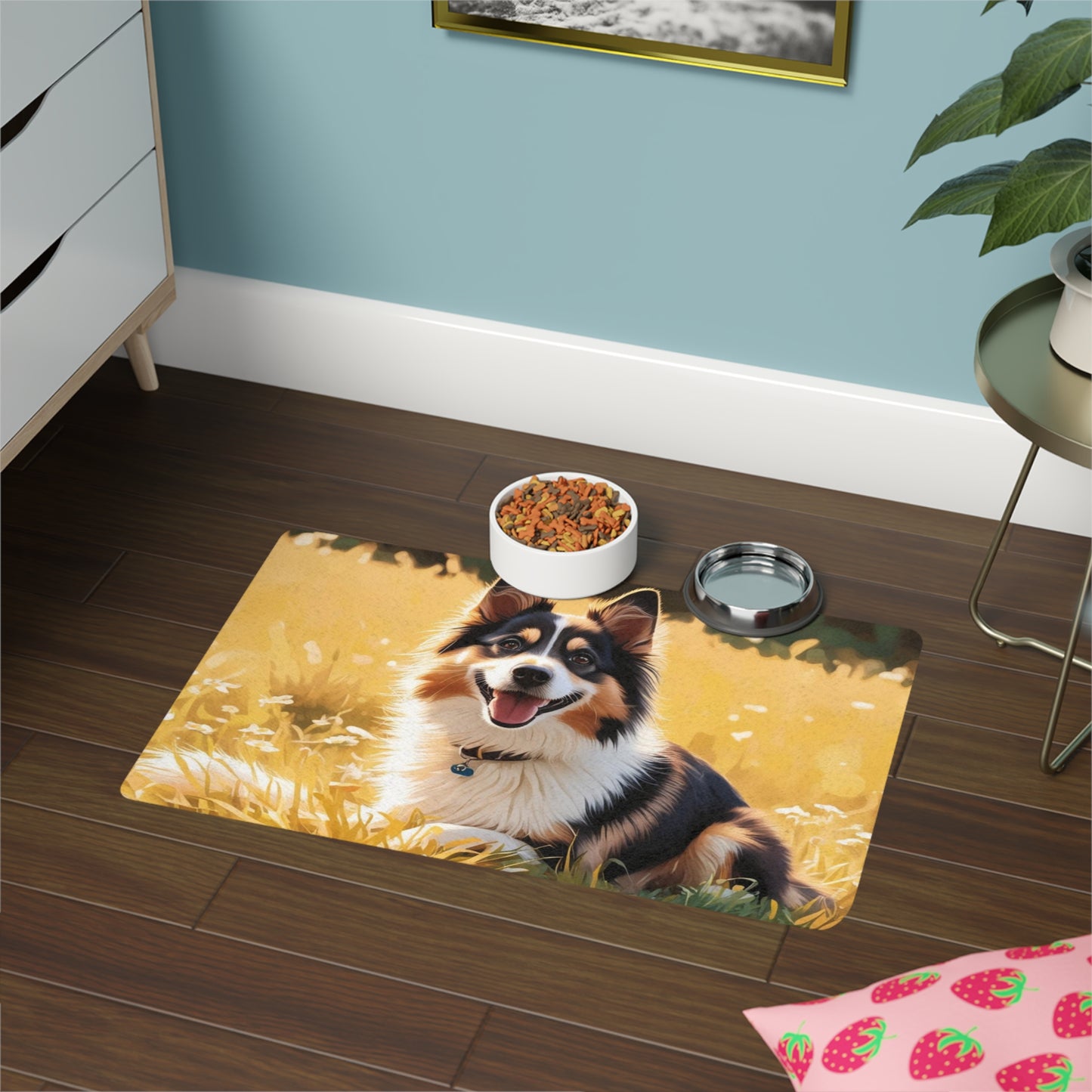 Pet Food Mat (12x18) - German Spitz