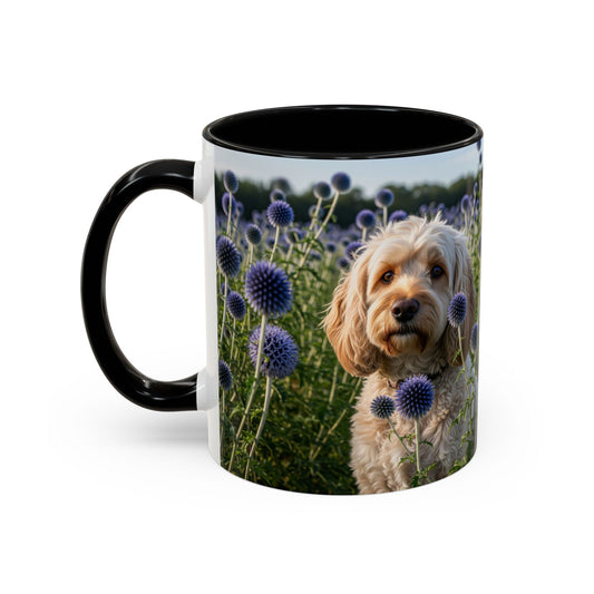 Spoodle Accent Coffee Mug - Perfect Gift for Dog Lovers