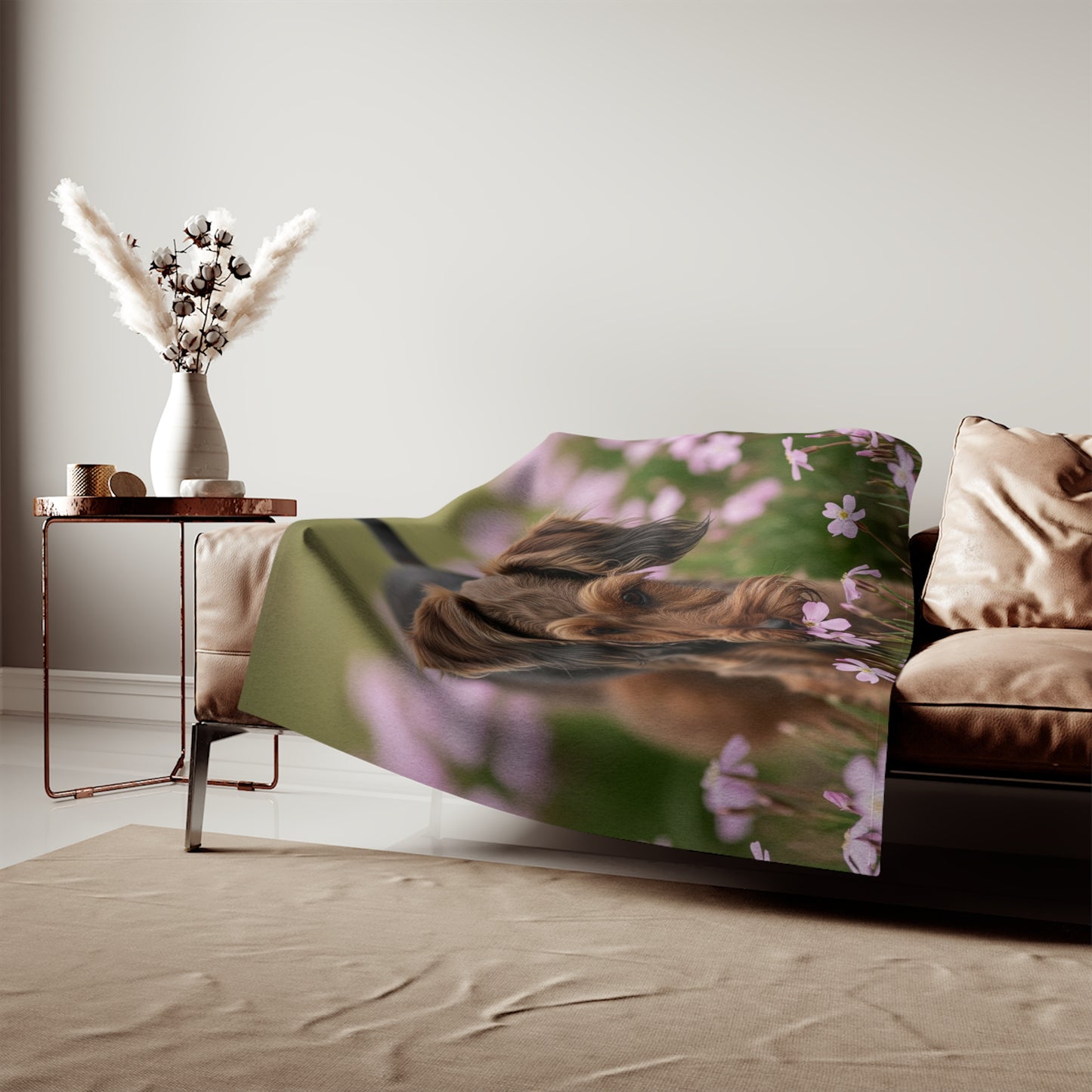 Cesky Terrier Sweatshirt Blanket
