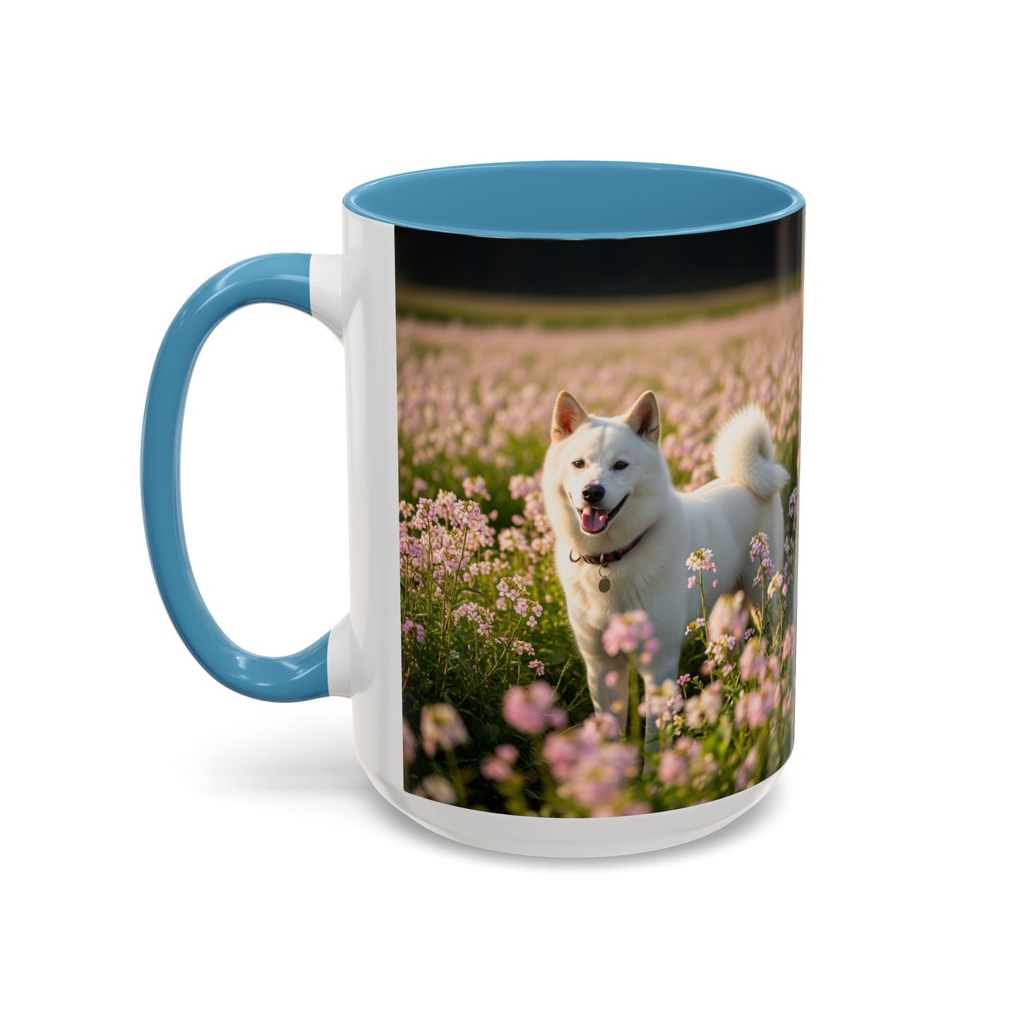 Mug Kishu Ken Accent Coffee - Cadeau idéal pour les amoureux des chiens